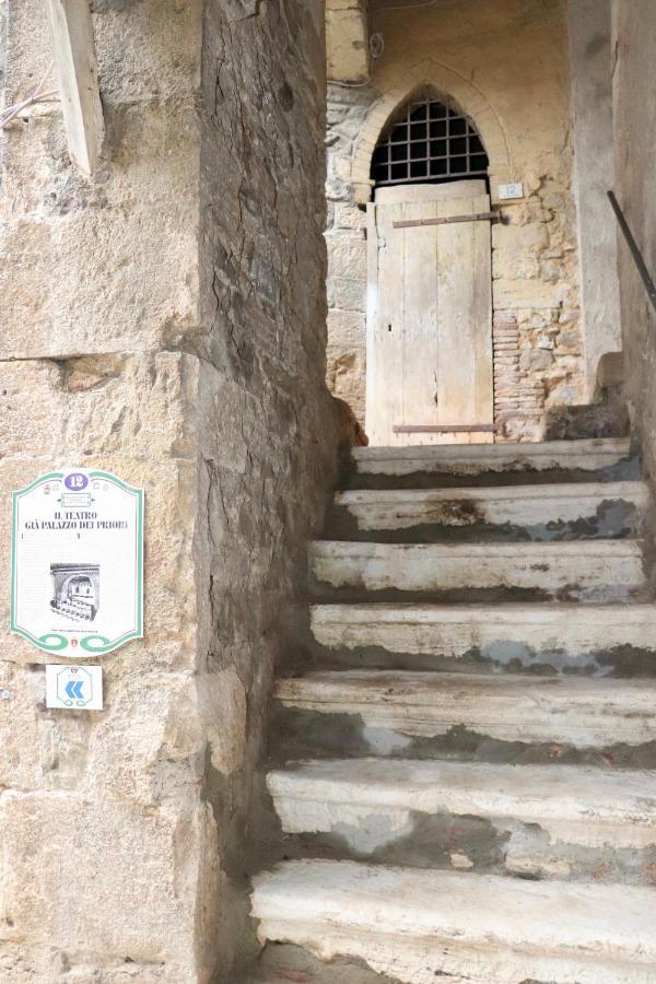 La Casa Del Teatro Leilighet Campiglia dʼOrcia Eksteriør bilde